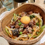 こめらく ニッポンのお茶漬け日和。 - 期間限定のカツオ丼（かつお茶漬け？）