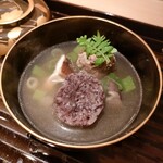 蓬左茶寮 - ＝鴨スープ＝