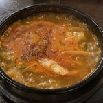 東大門 タッカンマリ - 海鮮純豆腐チゲ(￥800円)