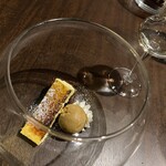 Osteria Alconto - デザートにはご厚意のグラッパと共に♪