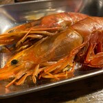 炉ばた煉瓦 - 焼き海老