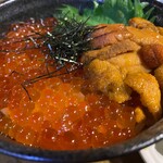 炉ばた煉瓦 - いくら・うに丼
