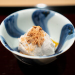 炭火割烹 いふき - 宮崎のミニマンゴー ココナッツアイス