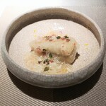 Restaurant L'Equateur - 海老芋のフリット、蟹の餡かけ