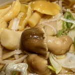 裾花郷 - きのこそば@520円