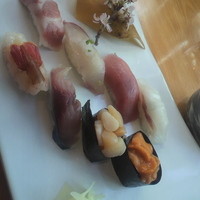 六緑 - ランチ　かえで握り（5,800円）の最初の8貫