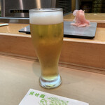 呉竹鮨 - 生ビール