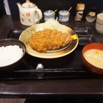 とんかつ瓢 - 肩ロースかつ定食