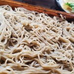 Ishida - 細めに切った蕎麦（天ざる定食）