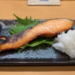 鉄板居酒屋OHANA - 銀鮭の塩焼き