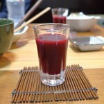 葵 - 生血のワイン割り