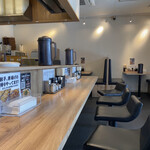 らーめん小鉄 - カウンター席♪