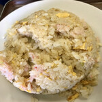 中華 達 - カニ炒飯アップ