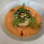 ジョエル・ロブション サロン - ホタテ貝シャトーシャロンソース