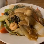 南海飯店 - かたい焼ソバ