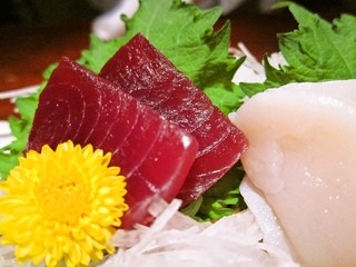 Shimokitazawataiya - 刺身６点盛り、マグロ赤身