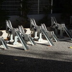 ラーメン二郎 - 駐輪機