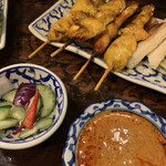 マイペンライ - 鶏の串焼き「サテ　カイ」