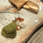 鉄板焼 ふかみ - このサンドお代わり（爆）