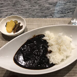 鉄板焼 ふかみ - 特製黒カレー