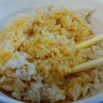 手打ちうどん こげら - 玉子ぶっかけの図。ウマウママシマシだ！