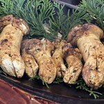 わらび野 - 焼き松茸