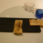 ア・ニュ ルトゥルヴェ・ヴー - 稚鮎のサンドウィッチ