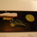 ア・ニュ ルトゥルヴェ・ヴー - 本日の鮮魚(真魚鰹) 萩たまげなすのクーリ