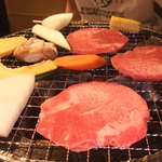 アラジン - 塩タン　焼いてます　７８０円