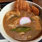 手打うどん わか竹 - カツカレーうどん