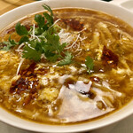 白玉蘭 モクレン - 酸辣湯麺@920円(税抜)