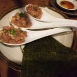 金町製麺 - なめろう