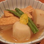 定食サトウ - 里芋と厚揚げの煮物