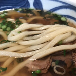 山岐庵うどん - 麺はこんなん