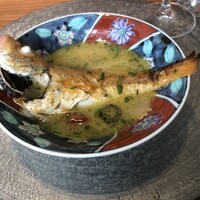 米菜°sakura 織音寿し - のどぐろアクアパッツァ。