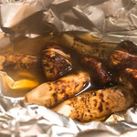 天びん棒 - 松茸のホイル焼き