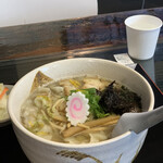 らー麺　Do・Ni・Bo - 煮干しお海老ワンタン麺830円