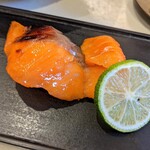 エヴァム・エヴァ・ヤマナシ・アジ - 湧き水鱒の西京焼き