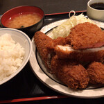 西麻布 三河屋 - 三河屋(ミックス定食)