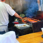 和香 - 鰻はこの焼いているときの煙がたまりません