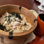 東京 芝 とうふ屋うかい - 鯛ご飯