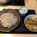 Tempura Jyuuwari Soba Shinjirou - もりと天丼