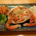 あかめ寿司 - 新潟産甲箱カニ　2100円税別