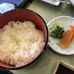 Ogoori Kantsuri Kurabu - ご飯・漬物