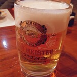 魚虎千両 - 生ビールはエビス700円