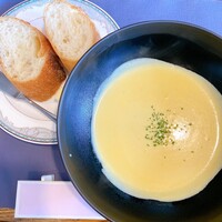 ステーキハウス 彩 - スープ