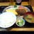 キッチンさん吉 - チキンカツとオムレツの定食
