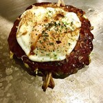 Teppanyaki Okonomiyaki Kaya - モダン焼き¥980