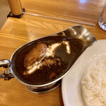 スマトラカレー 共栄堂 - チキンカレーのアップ