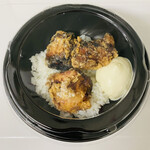 サンキュー焼UDON - 「からあげ丼」290円税込み＋容器代50円税込み